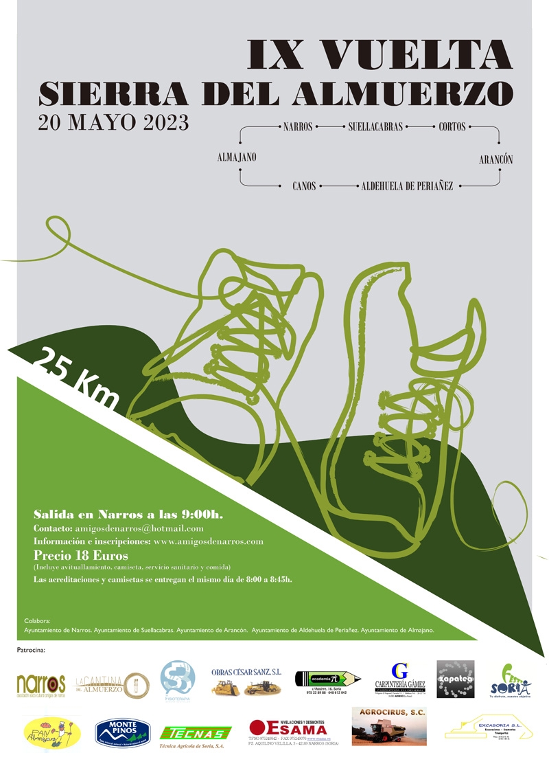 IX VUELTA SIERRA DEL ALMUERZO - Iscriviti