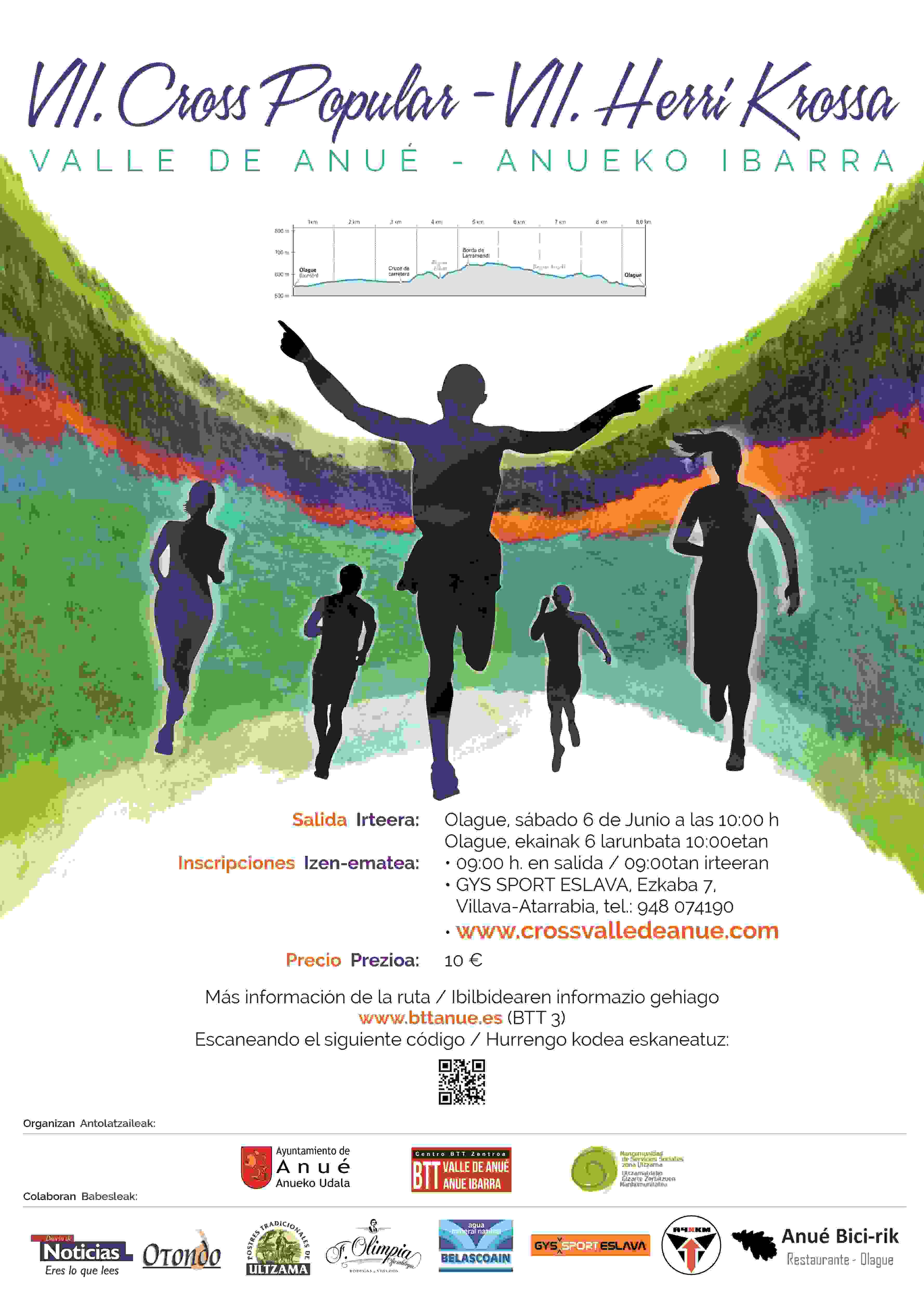 CROSS VALLE DE ANUÉ - Register