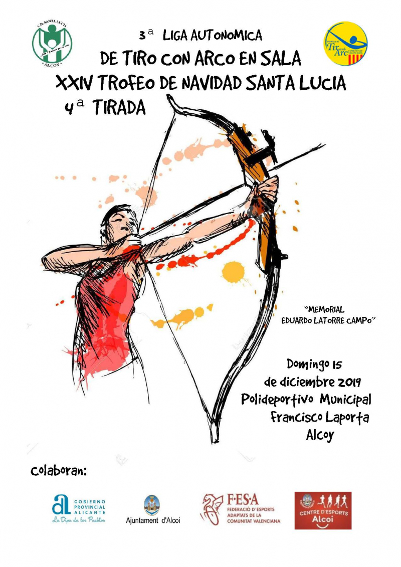 4ª TIRADA DE SALA - XXIV TROFEO DE NAVIDAD SANTA LUCIA - Inscris-toi