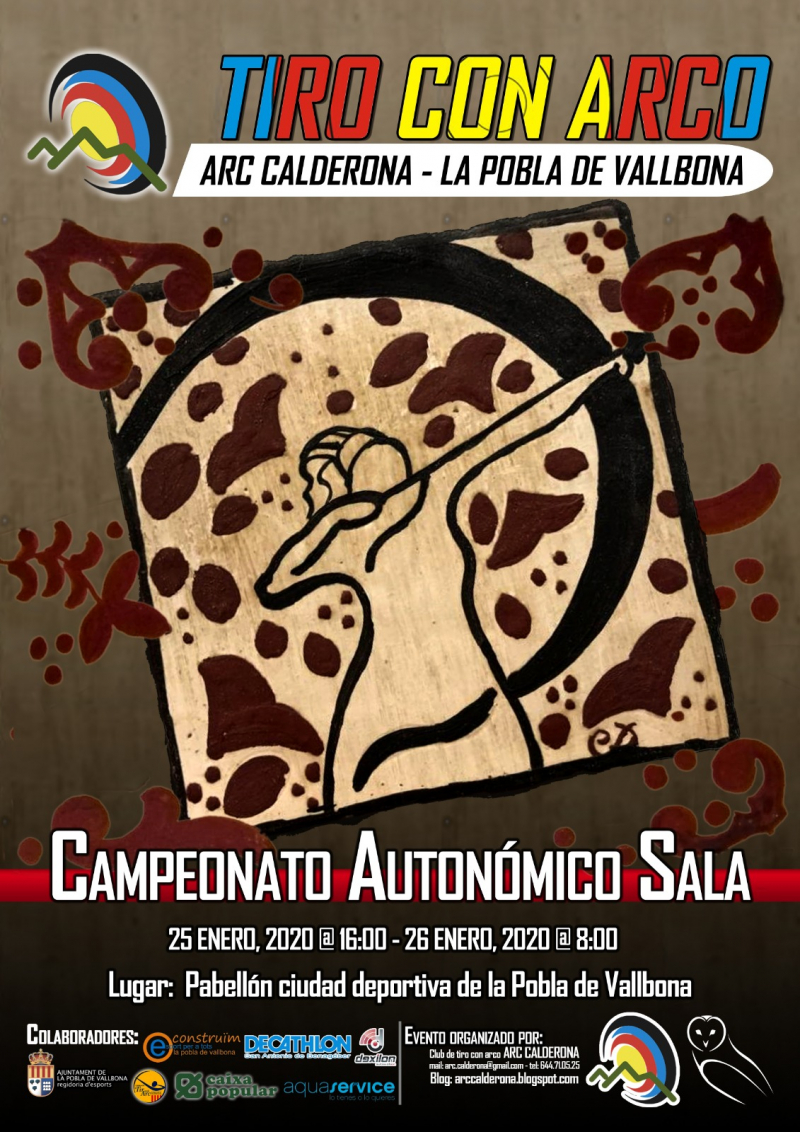 XXX CAMPEONATO COMUNIDAD VALENCIANA DE TIRO CON ARCO EN SALA 2020 - Inscriu-te