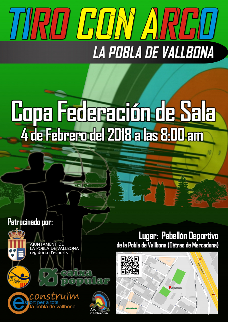 VI COPA FEDERACIÓN VALENCIANA DE TIRO CON ARCO, SALA - Iscriviti