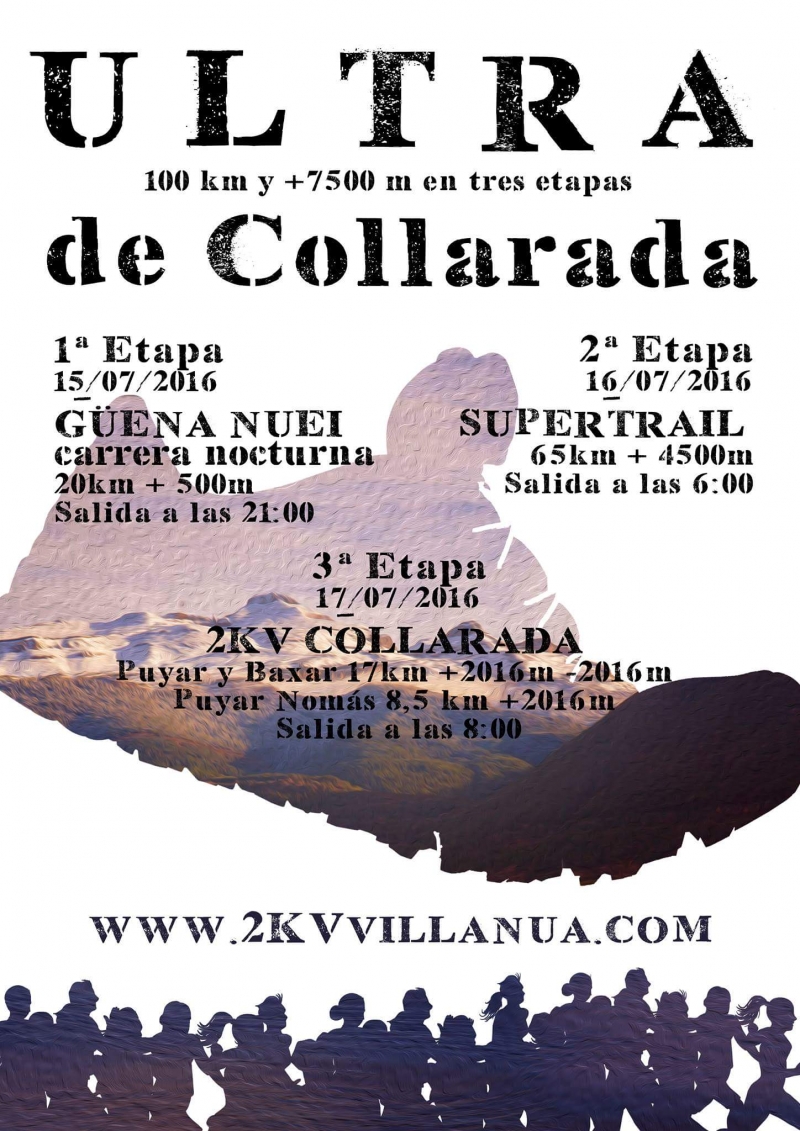 ULTRA DE COLLARADA  2016 - Prijava