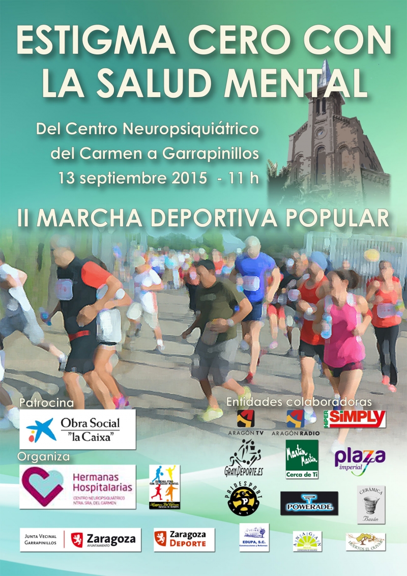 II MARCHA DEPORTIVA POPULAR ESTIGMA CERO CON LA SALUD MENTAL - Inscríbete