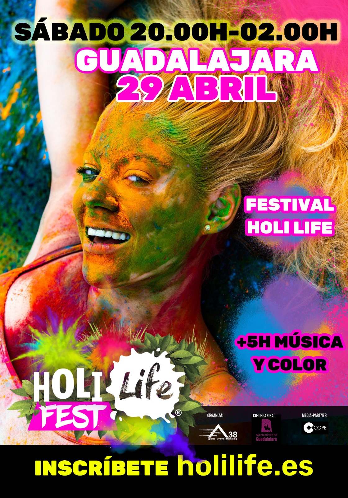 HOLI LIFE FEST GUADALAJARA 2023 - Inscríbete