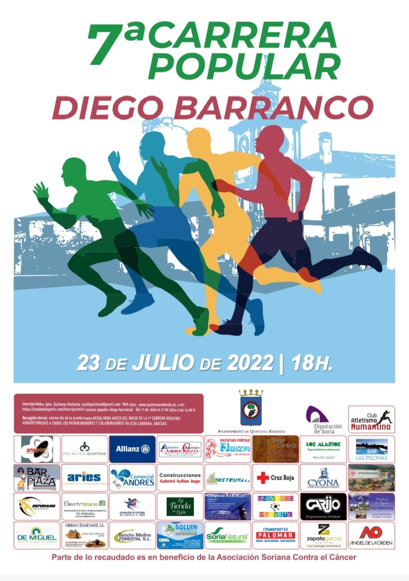 VII CARRERA POPULAR DIEGO BARRANCO - Inscríbete