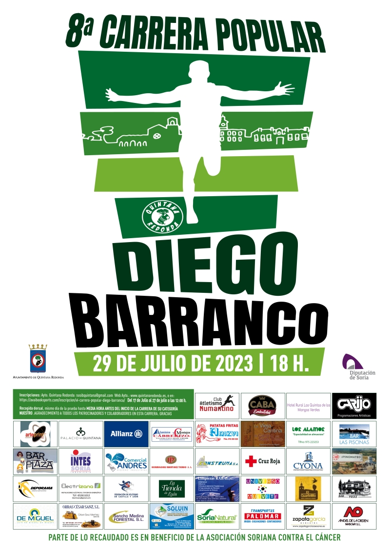 VIII CARRERA POPULAR DIEGO BARRANCO - Inscríbete