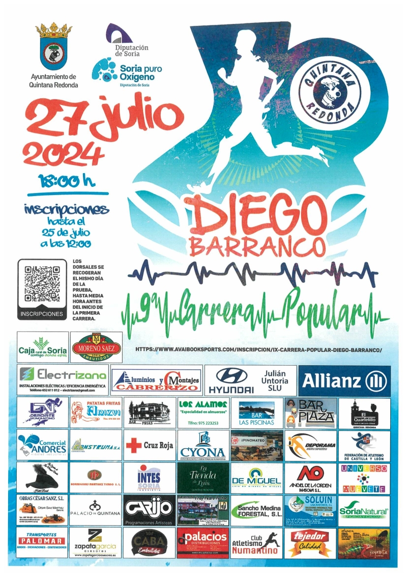 IX CARRERA POPULAR DIEGO BARRANCO - Register