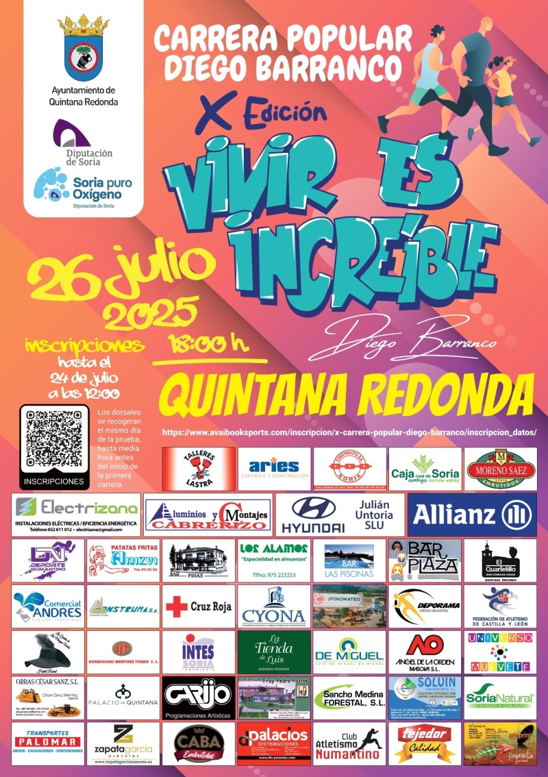 X CARRERA POPULAR DIEGO BARRANCO  - Inscríbete