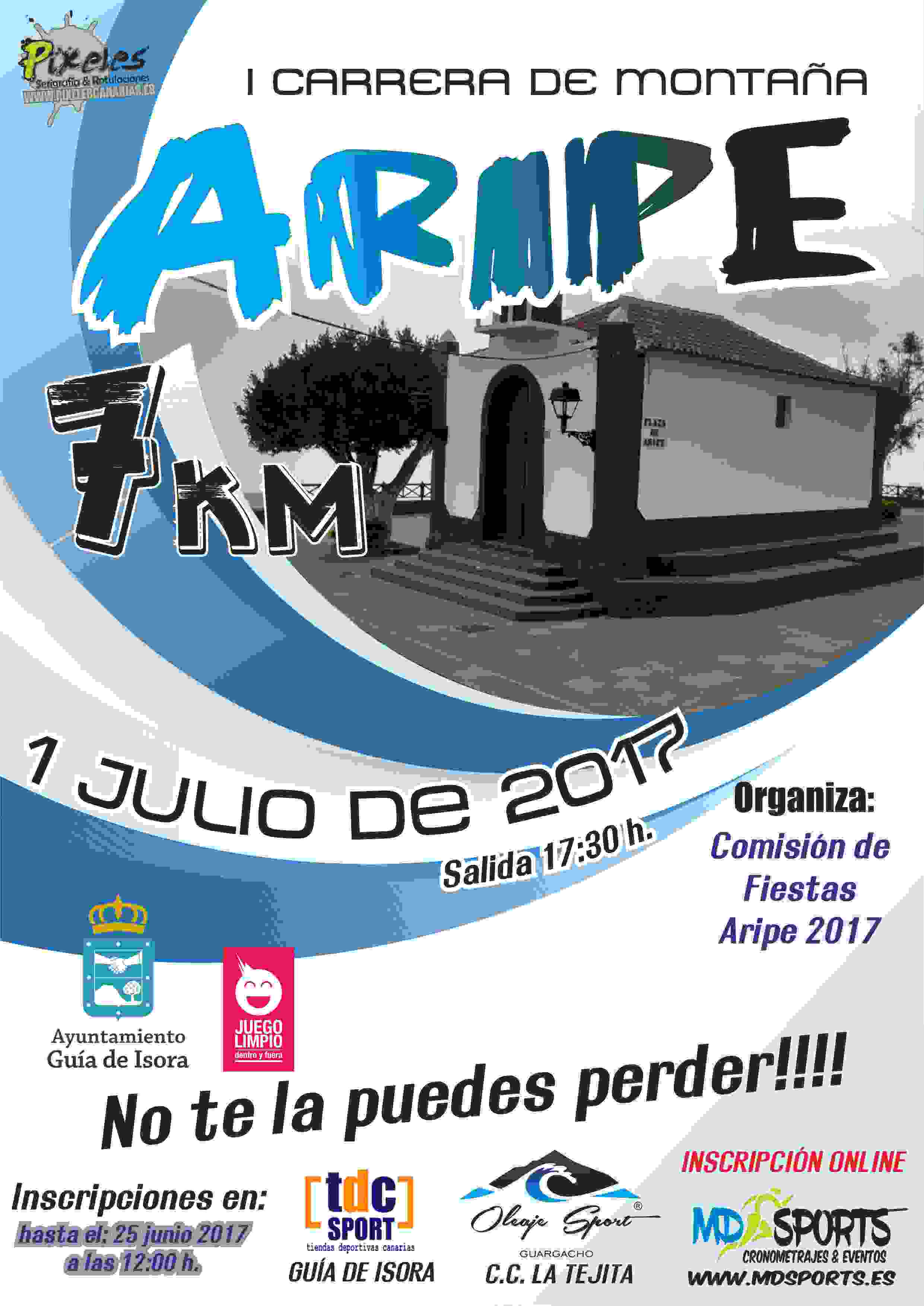 I CARRERA DE MONTAÑA ARIPE - Inscreva-se