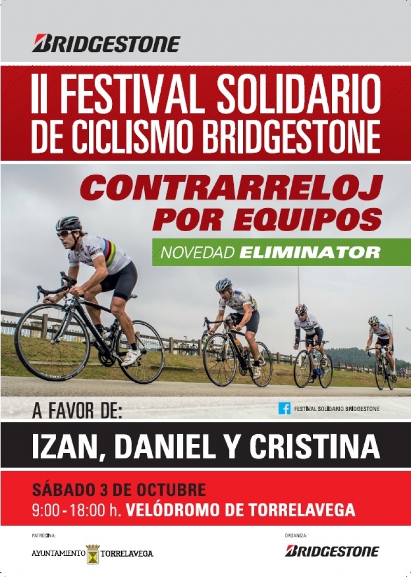 II FESTIVAL SOLIDARIO DE CICLISMO BRIDGESTONE - Inscríbete