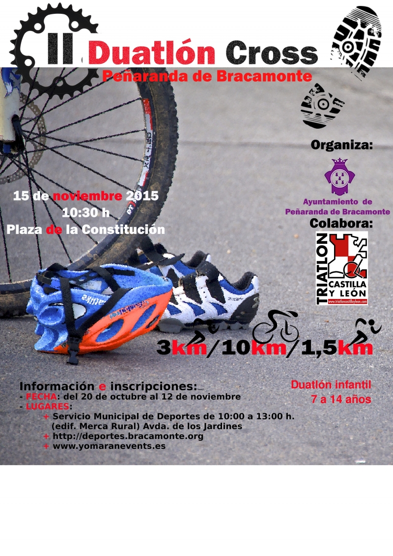 II DUATLÓN CROSS PEÑARANDA DE BRACAMONTE - Register