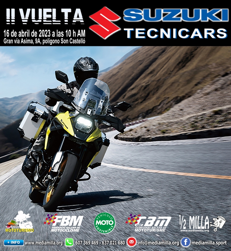 II VUELTA SUZUKI TECNICARS - Inscríbete