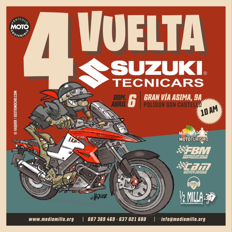 4ª VUELTA SUZUKI TECNICARS - Inscríbete