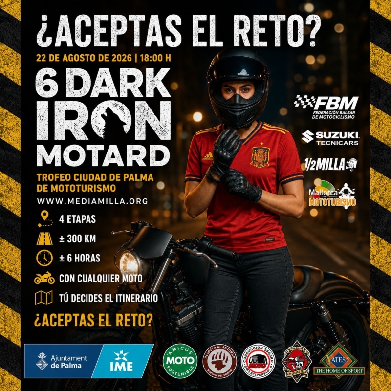 6º DARK IRON MOTARD 2026 - Inscríbete