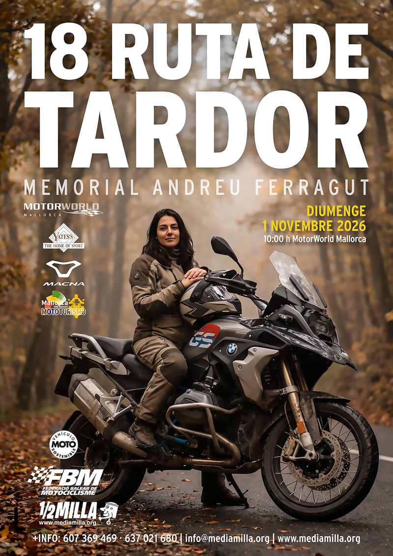 18ª RUTA DE TARDOR 2026 - Inscríbete