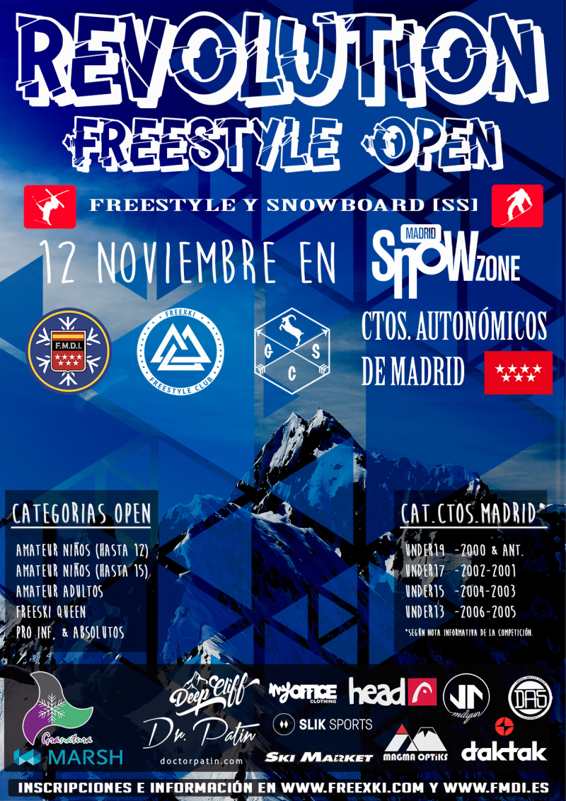 REVOLUTION FREESTYLE OPEN - Register