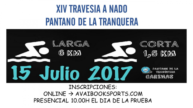 XIV TRAVESIA A NADO PANTANO DE LA TRANQUERA CARENAS  - Register
