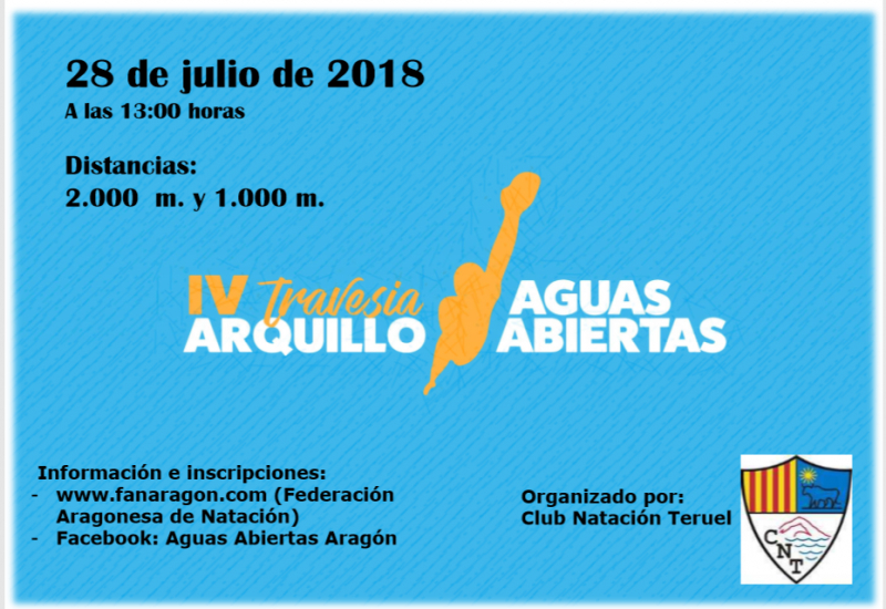 IV TRAVESÍA AGUAS ABIERTAS EL ARQUILLO   - Iscriviti