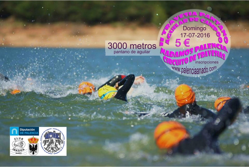 TRAVESIA A NADO EMBALSE DE AGUILAR DE CAMPOO - Inscríbete