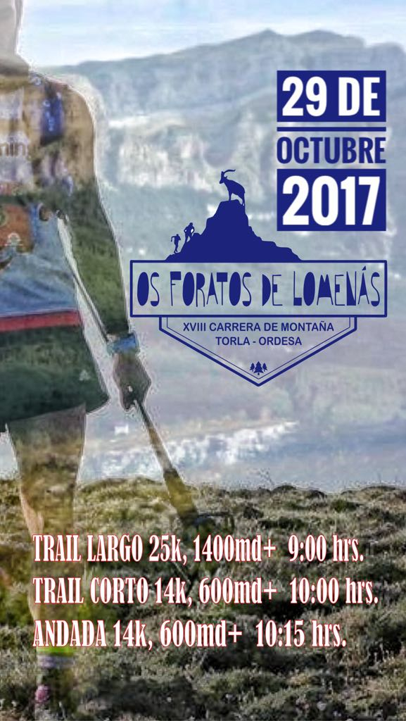 XVIII OS FORATOS DE LOMENÁS - Prijava