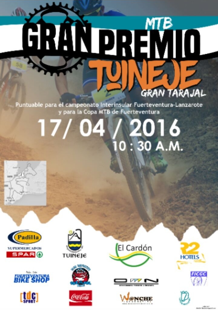 GRAN PREMIO DE MTB  DE TUINEJE– GRAN TARAJAL  - Inskriba zaitez