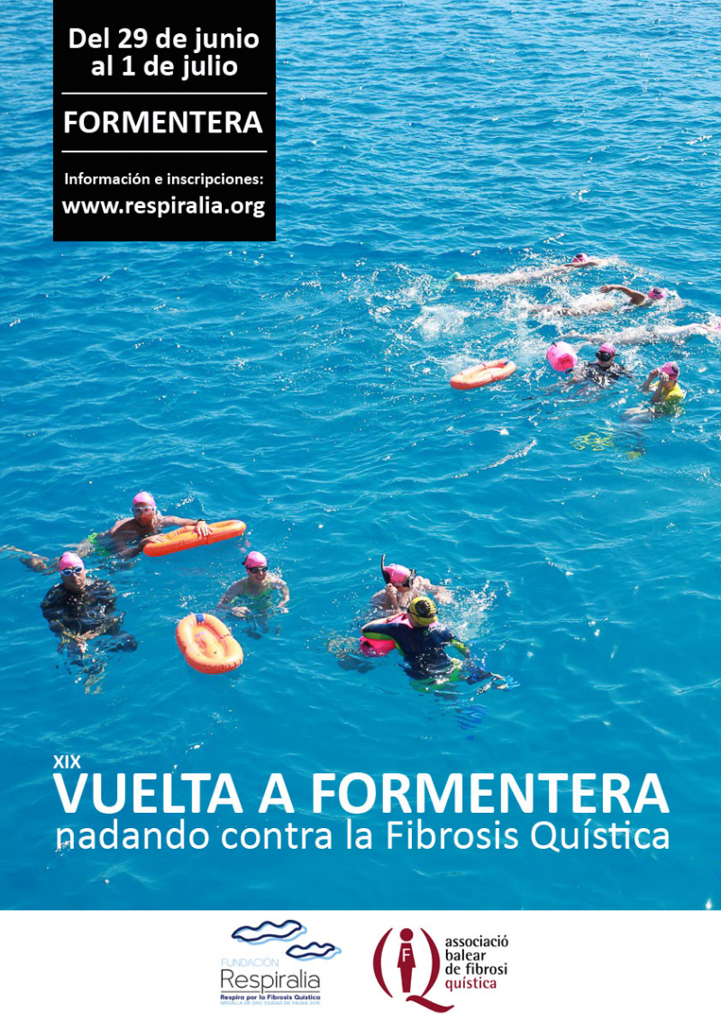 XIX VUELTA A FORMENTERA NADANDO CONTRA LA FIBROSIS QUISTICA - Inscríbete