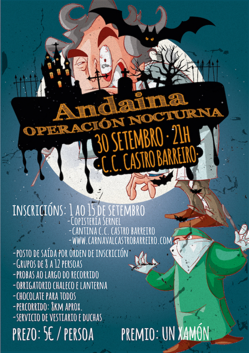 ANDAINA - OPERACIÓN NOCTURNA - Zur Anmeldung