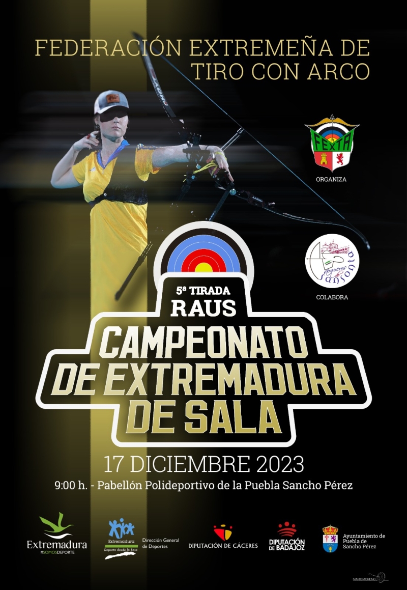 CAMPEONATO DE EXTREMADURA DE SALA 2023/24 - Zur Anmeldung