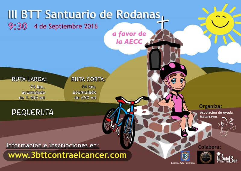 III BTT SANTUARIO RODANAS . A FAVOR DE LA LUCHA CONTRA EL CANCER - Inscreva-se
