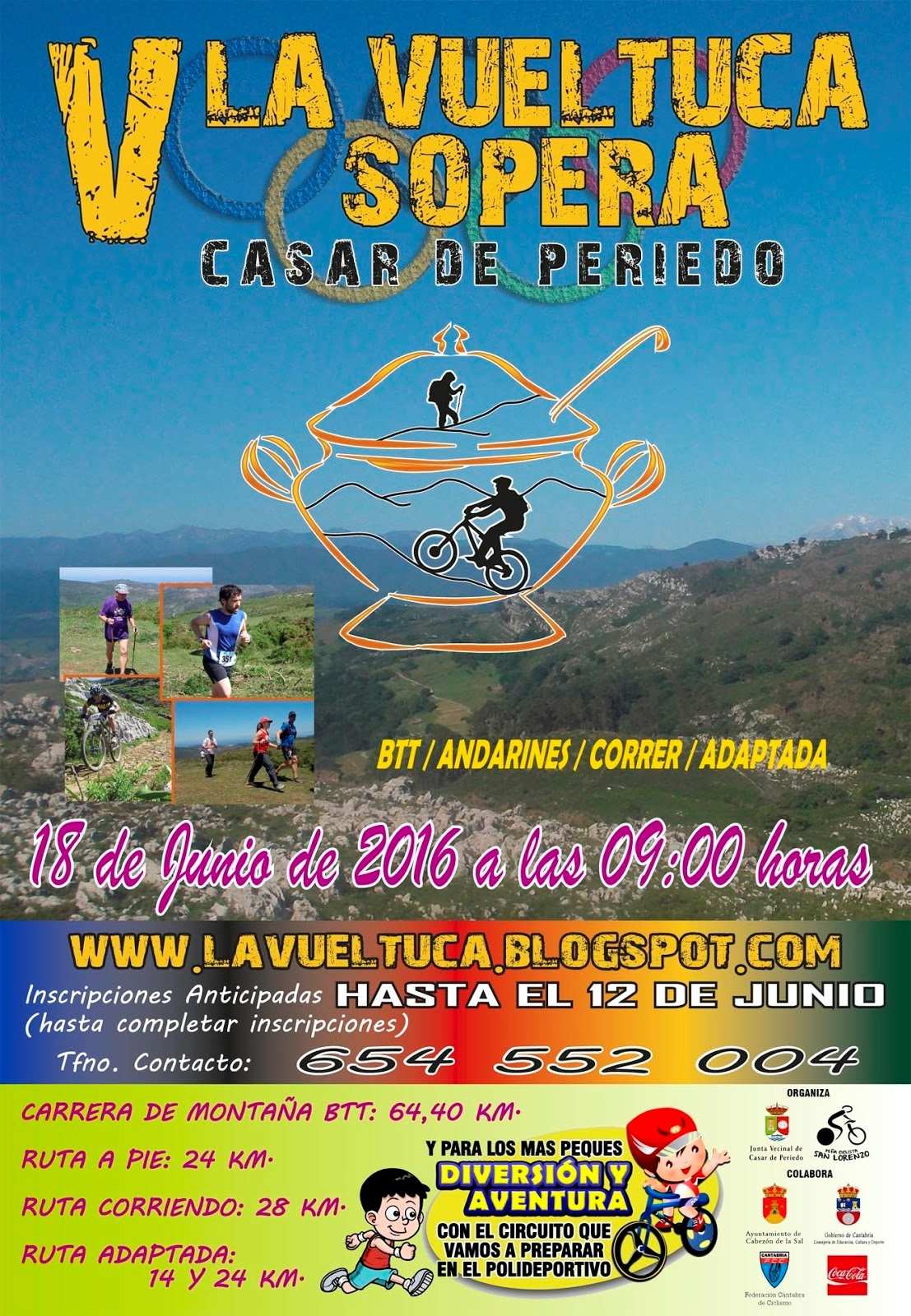 RUTA  PIE / CORRIENDO   -  VUELTUCA  - Register