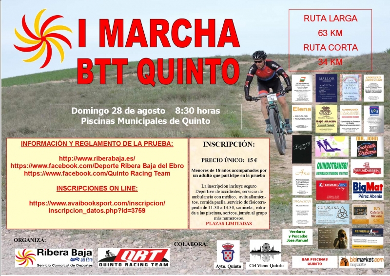 I BTT QUINTO RACING TEAM - Register