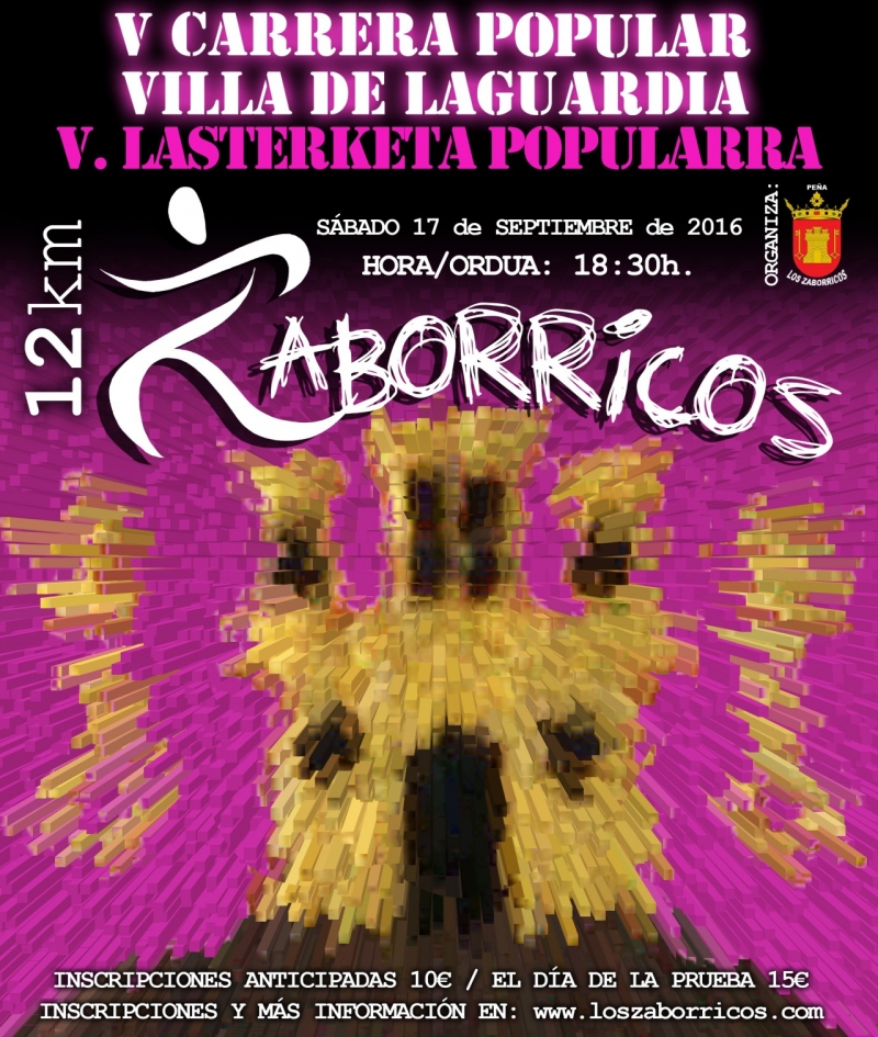 V CARRERA POPULAR VILLA DE LAGUARDIA - Inscreva-se