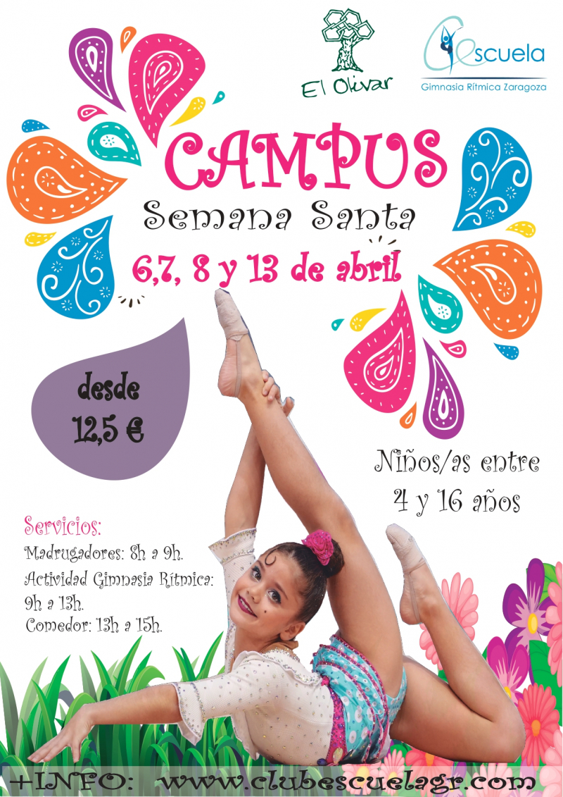 CAMPUS SEMANA SANTA E. M. EL OLIVAR  2020 - Inscríbete