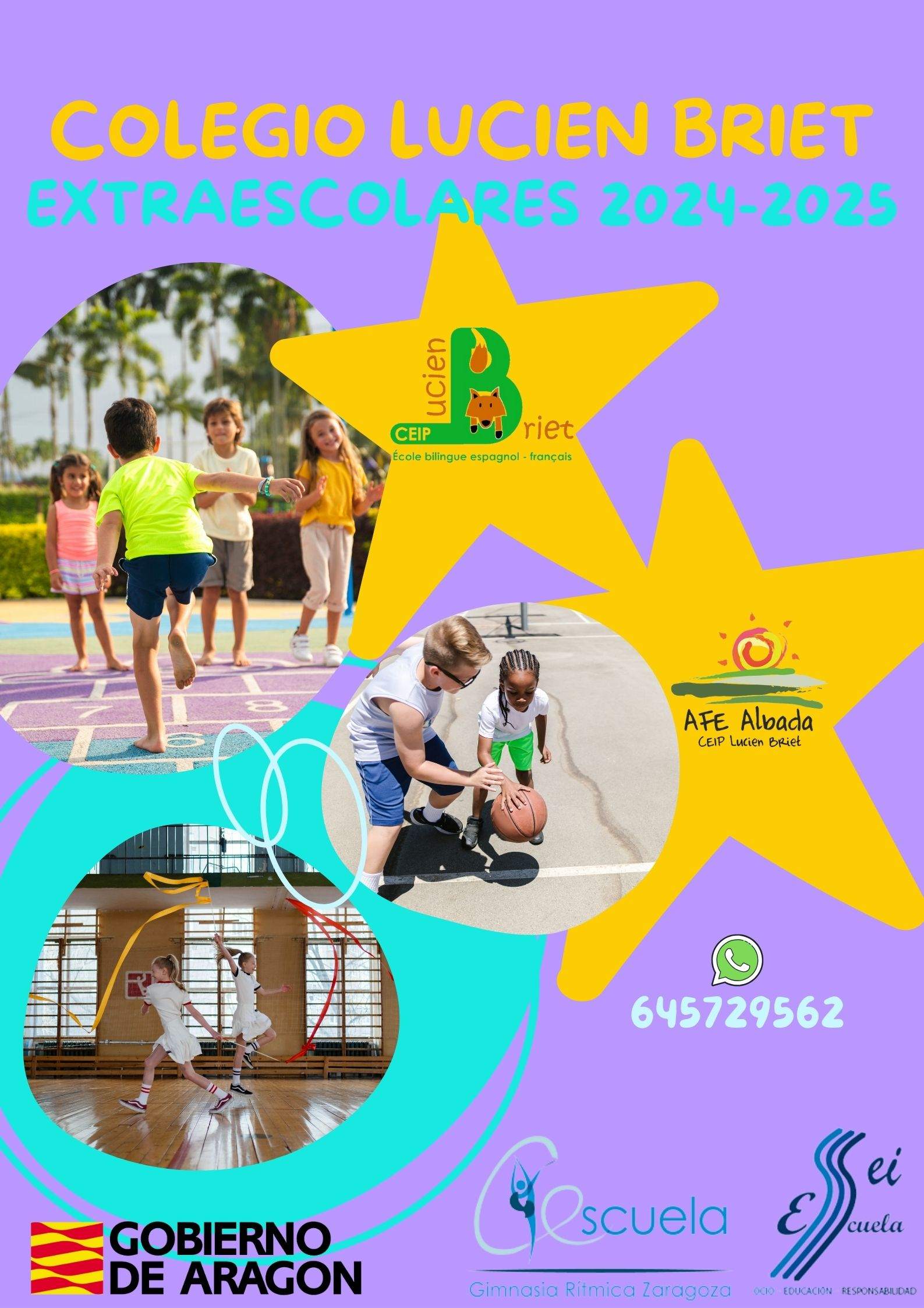 EXTRAESCOLARES COLEGIO LUCIEN BRIET 2024-2025- - Iscriviti