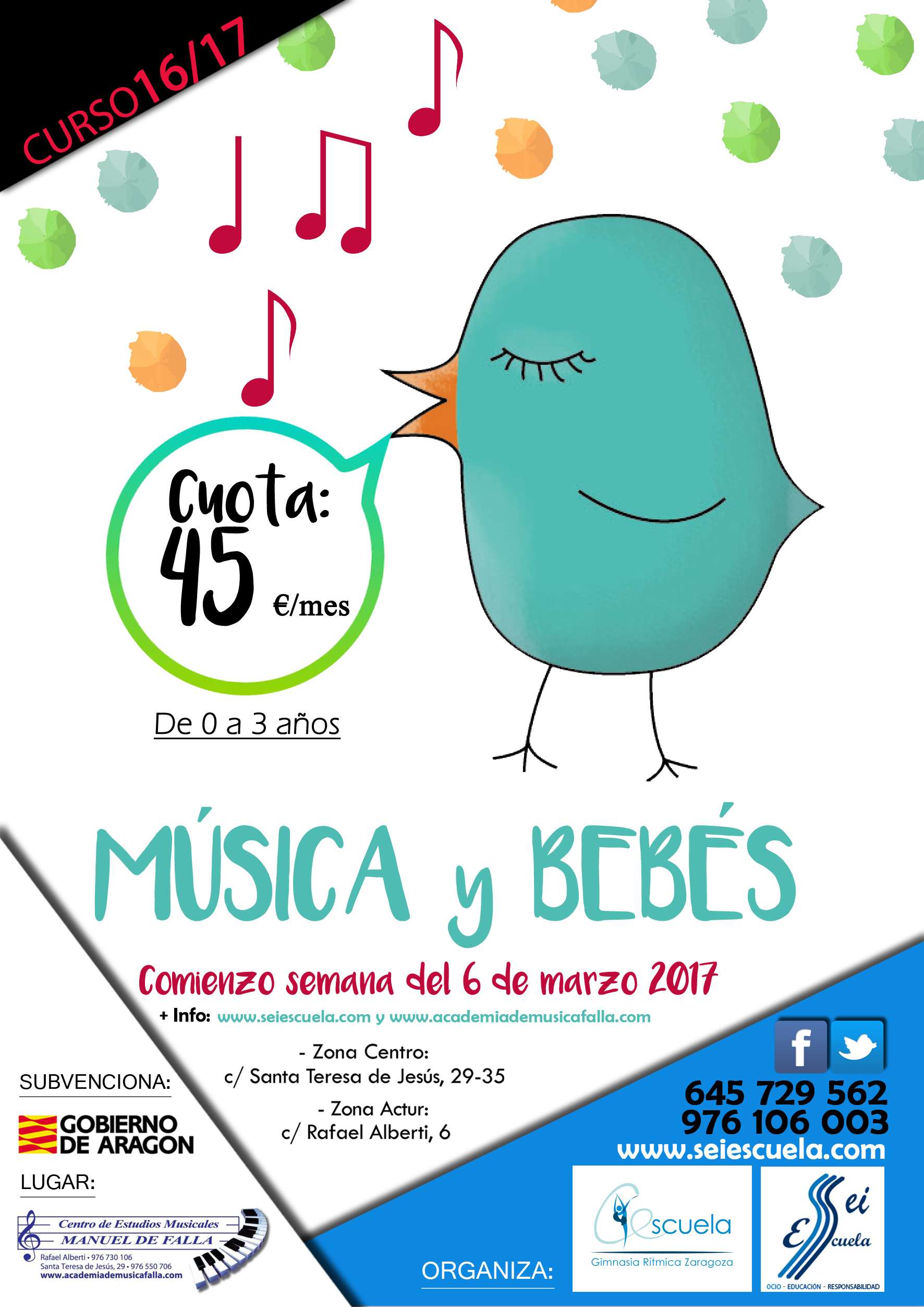 MÚSICA Y BEBÉS - Inskriba zaitez