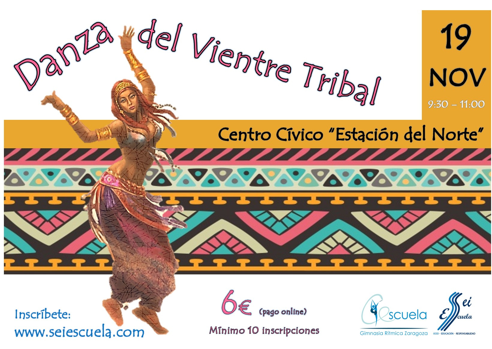 DANZA DEL VIENTRE TRIBAL - Inscris-toi