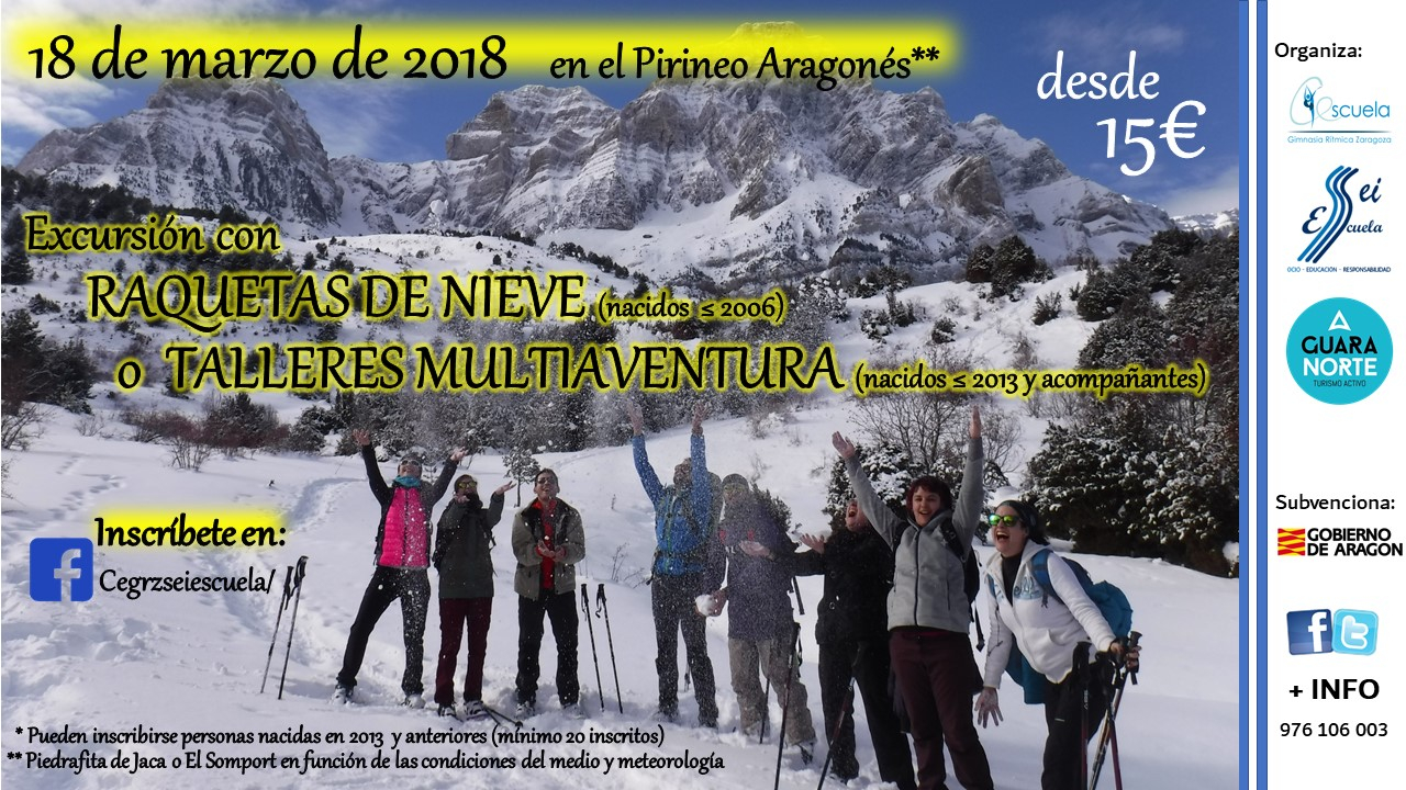 EXCURSIÓN PIRINEO ARAGONÉS - Inscriu-te