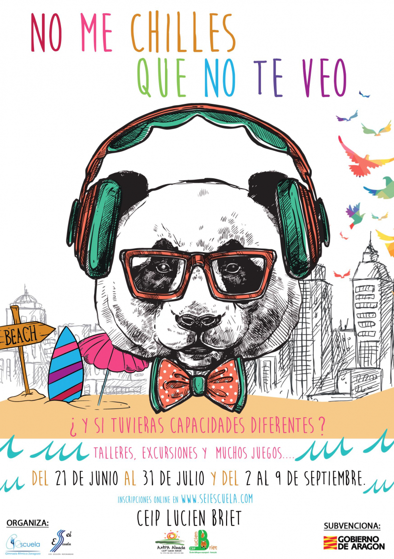 COLONIAS DE VERANO 2019 (CEIP LUCIEN BRIET)  - Inscríbete