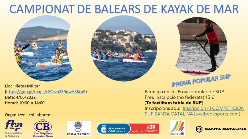 I COMPETICIÓN SUP SANTA CATALINA - Inscríbete