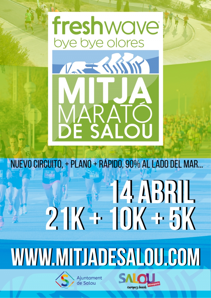 FRESHWAVE® MITJA MARATÓ DE SALOU 2018 - Iscriviti