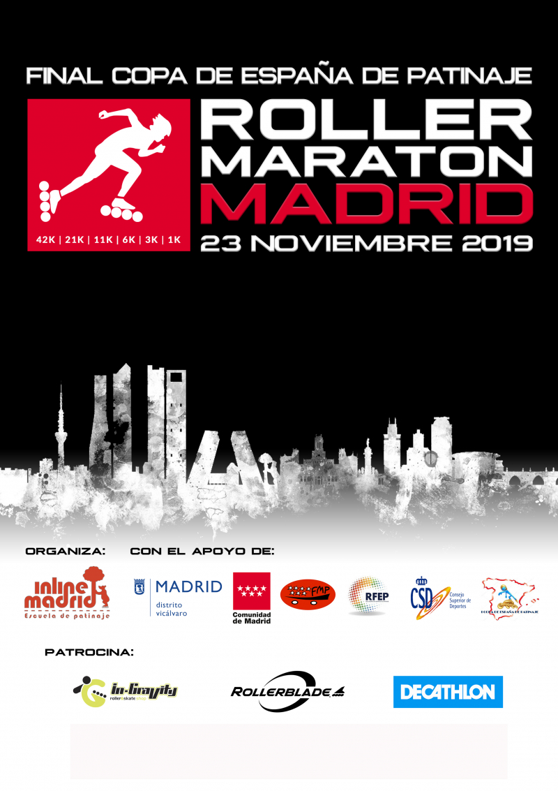 I ROLLER MARATÓN DE MADRID - Inskriba zaitez