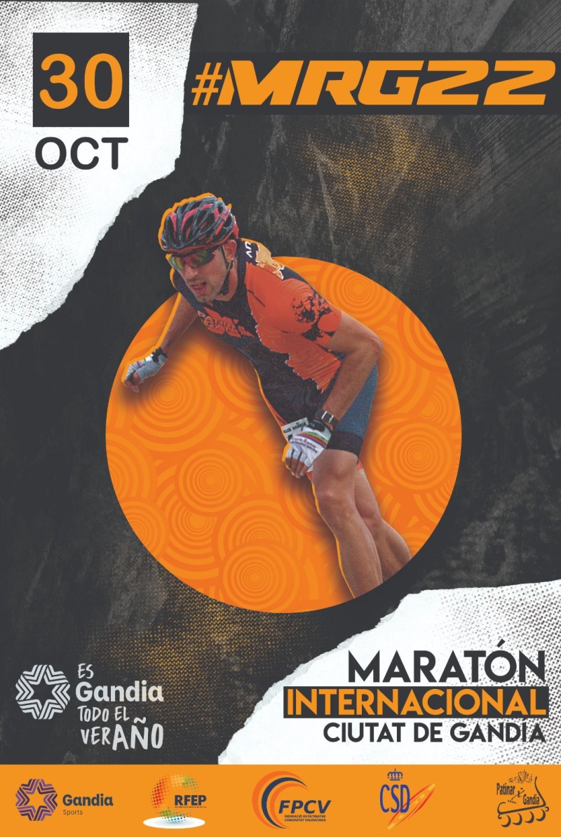 MARATÓN ROLLER CIUTAT DE GANDIA 2022 - Inscríbete