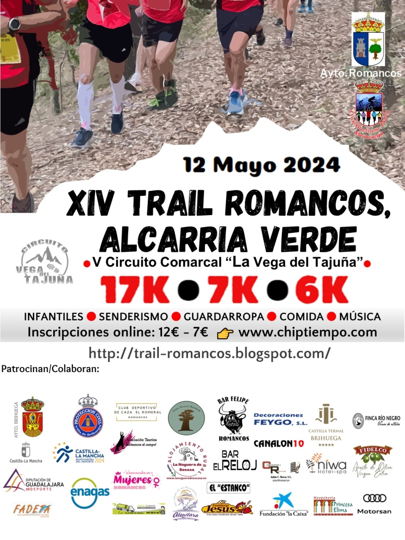 XIV TRAIL DE ROMANCOS - Register