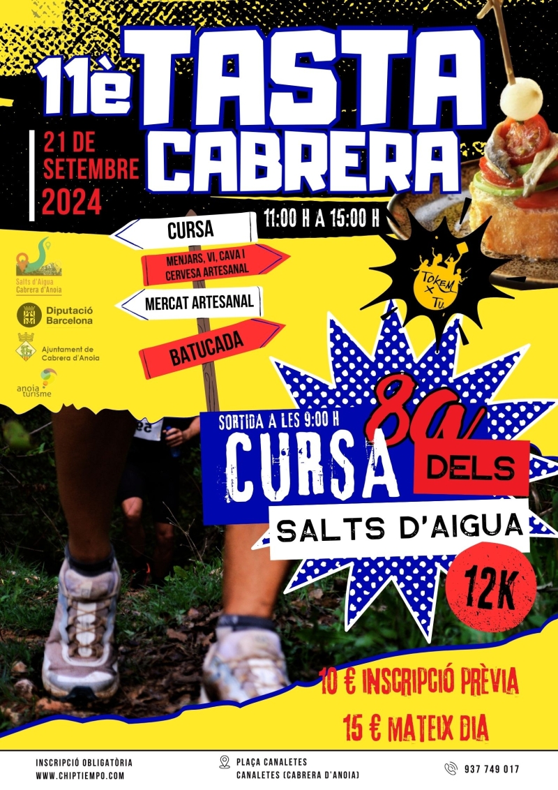 VIII CURSA DELS SALTS D'AIGUA - Inskriba zaitez