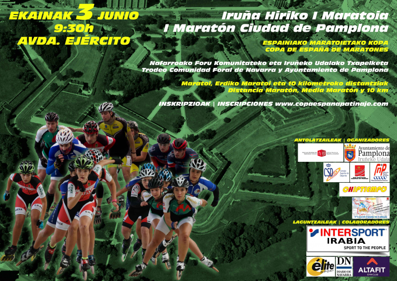 I ROLLER MARATÓN CIUDAD DE PAMPLONA - Inscriu-te