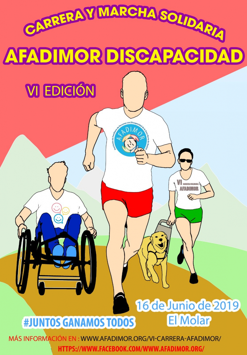 VI CARRERA SOLIDARIA AFADIMOR - Inscríbete