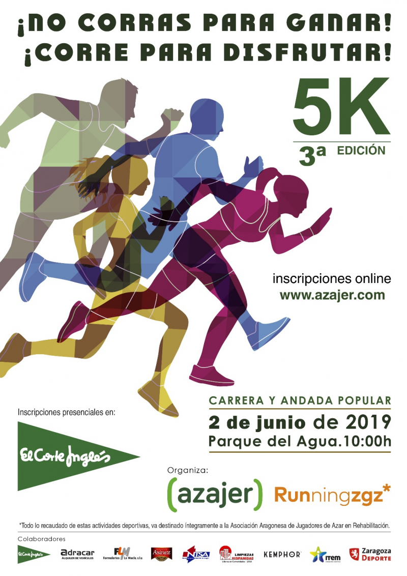 III CARRERA BENÉFICA DE AZAJER  - Inscríbete