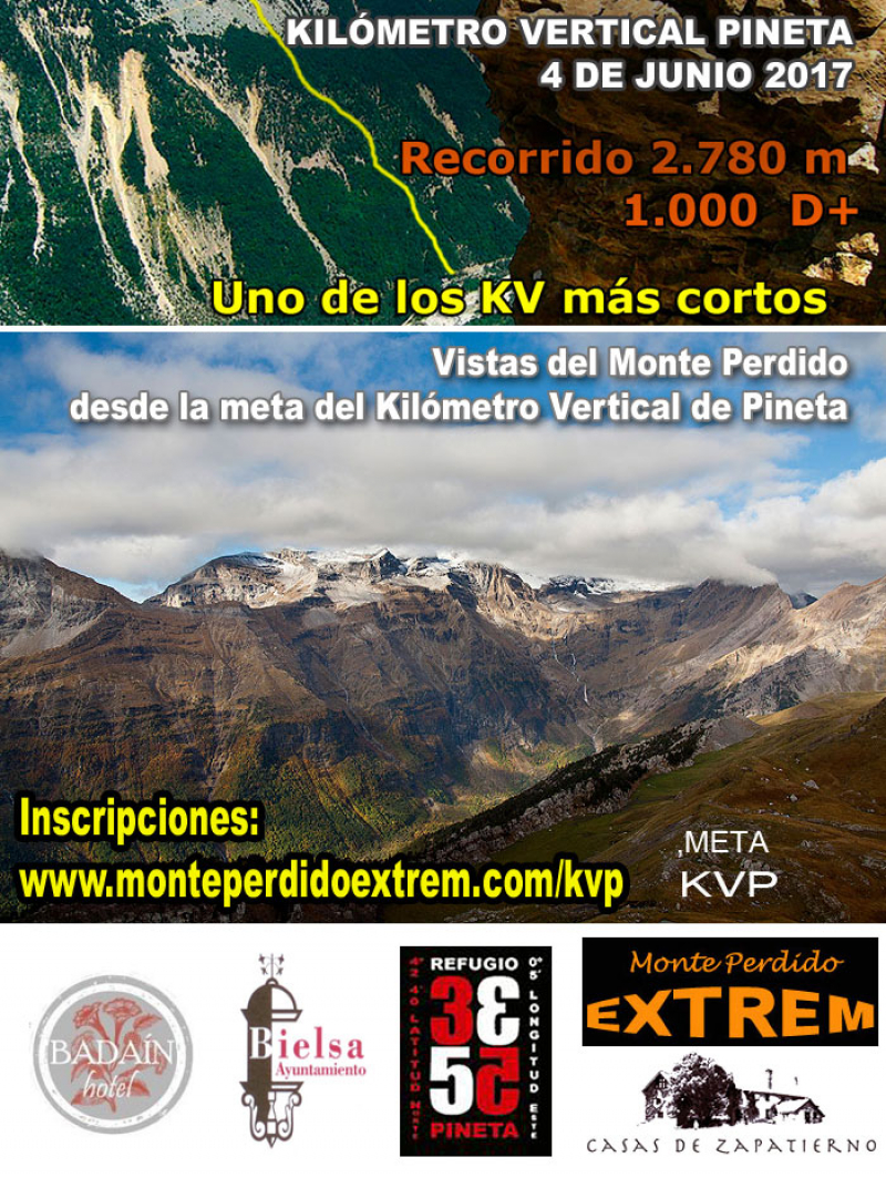 KILÓMETRO VERTICAL DE PINETA - Inscris-toi