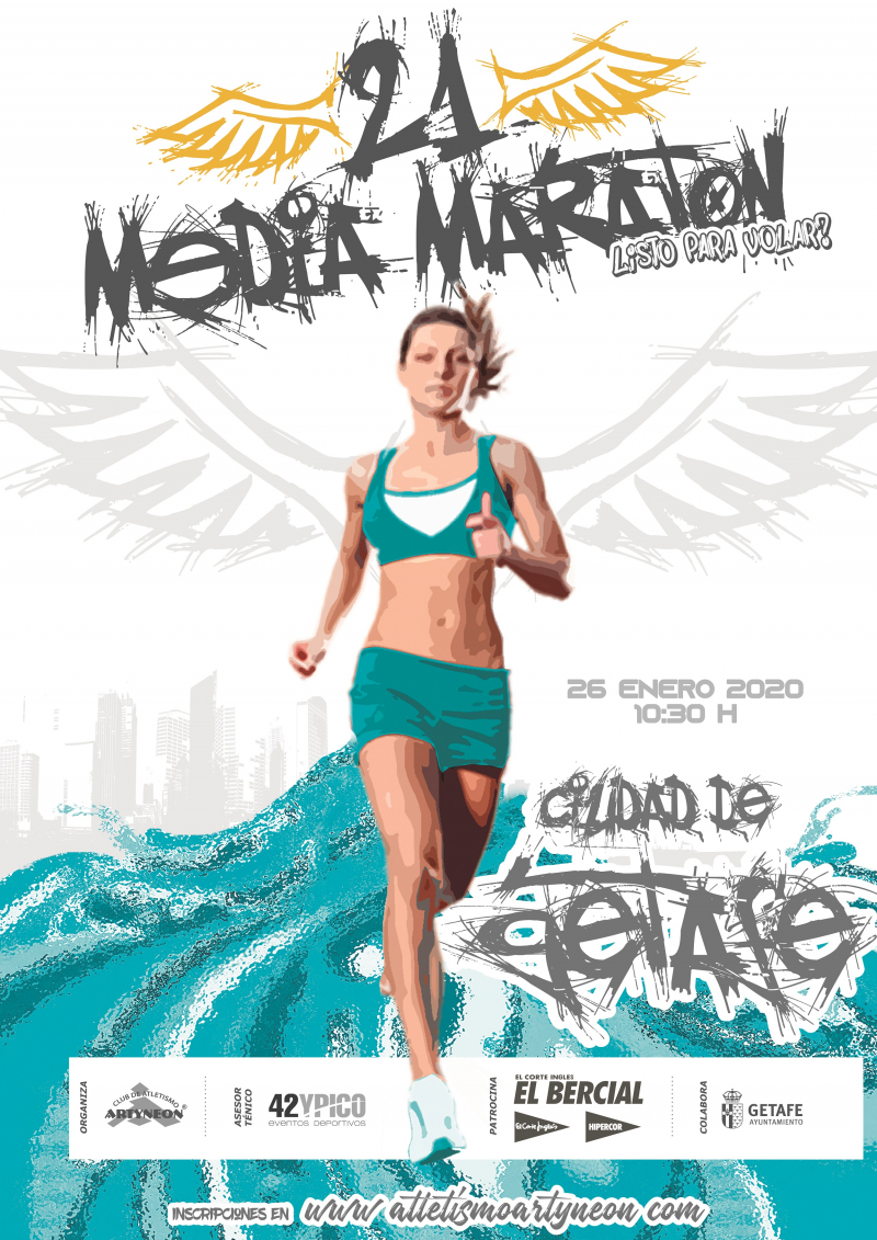 21 MEDIA MARATÓN CIUDAD DE GETAFE - Prijava