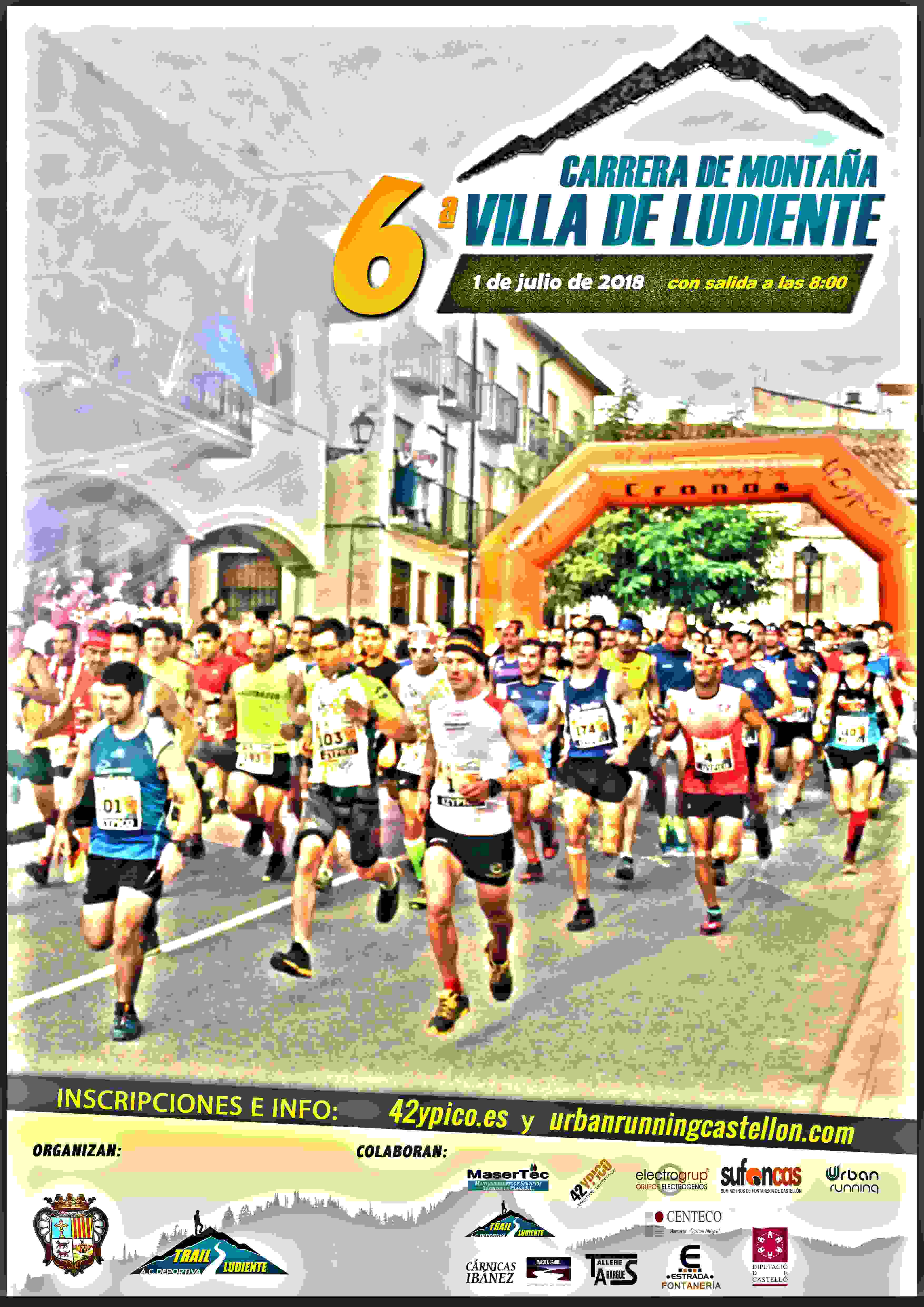 VI CARRERA DE MONTAÑA VILLA DE LUDIENTE - Inskriba zaitez